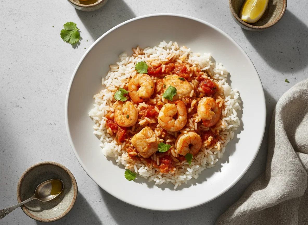 Arroz de Peixe e Camarão photo