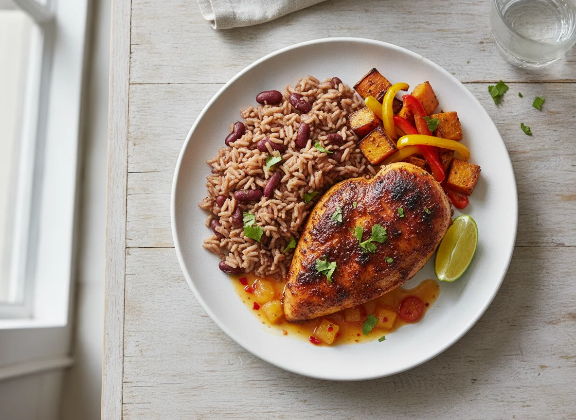 Asda Protein Fiery Jerk Chicken photo