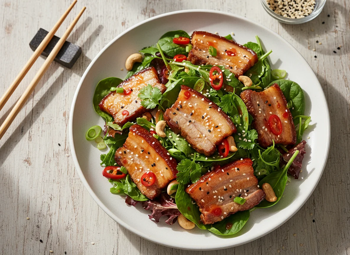 Asian-style Pork Salad photo