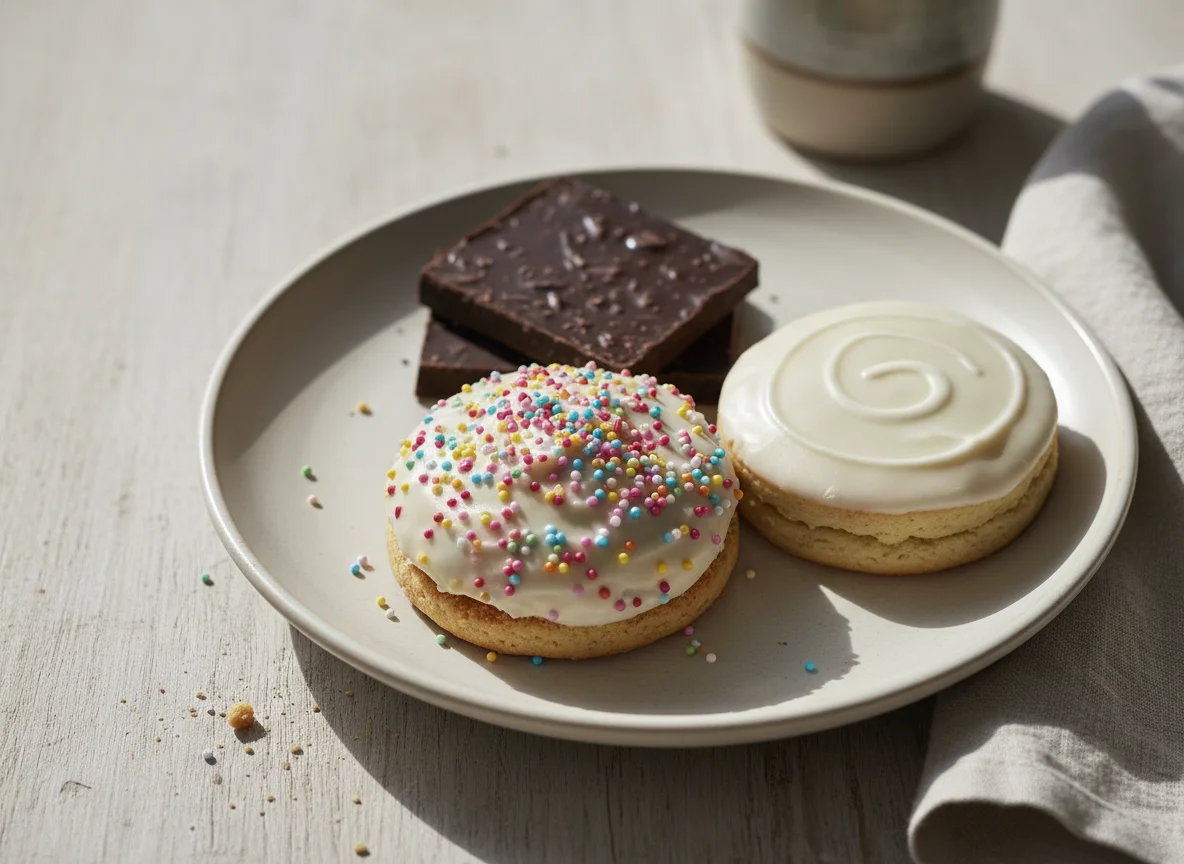 Assorted Biscuits and Chocolate photo