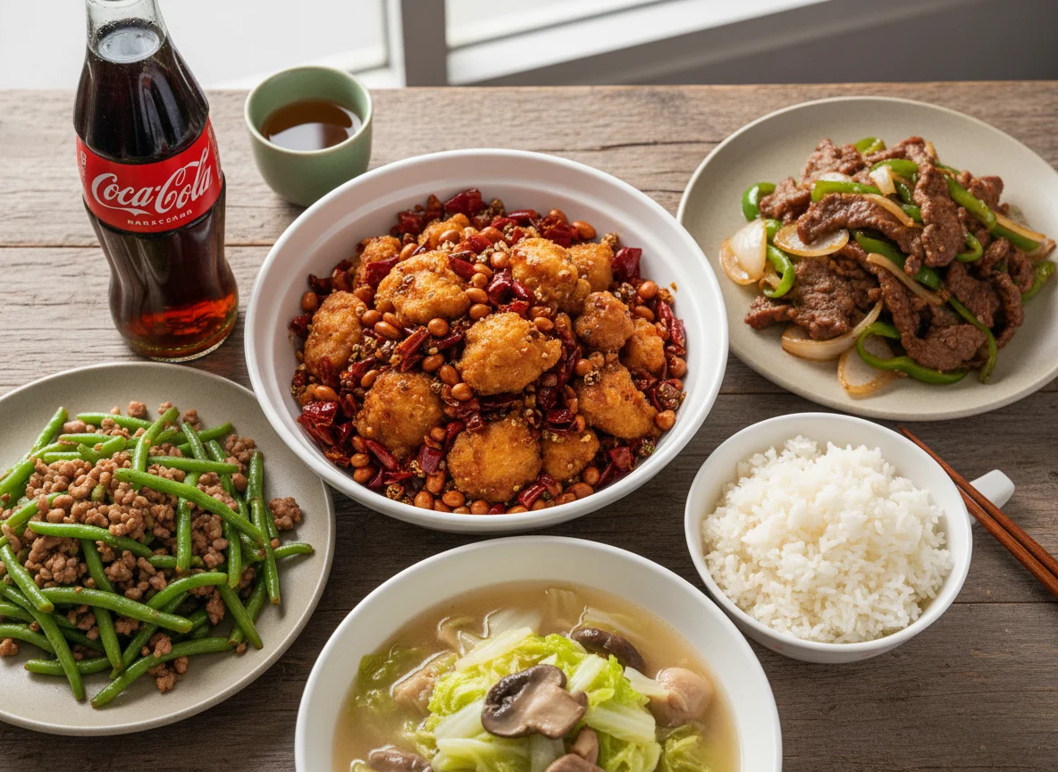 Assorted Chinese Dishes photo