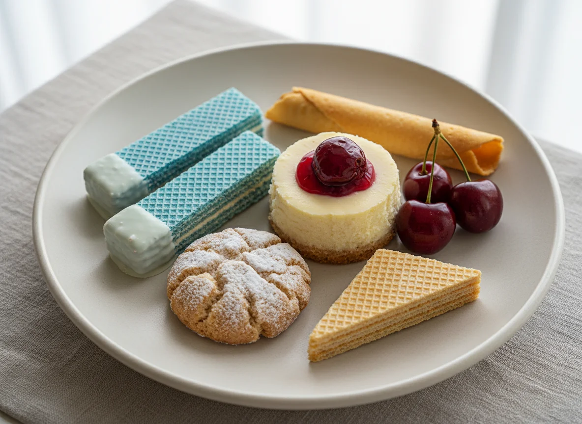 Assorted Dessert Plate photo
