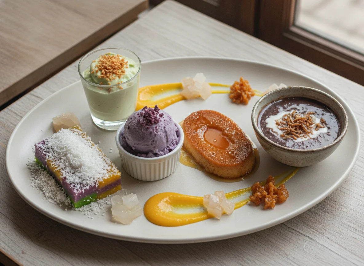 Assorted Filipino Dessert Platter photo