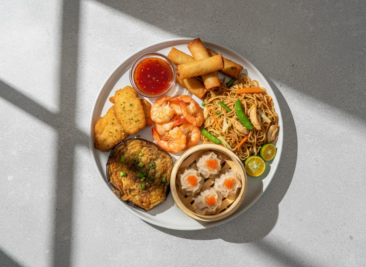 Assorted Filipino Meal photo