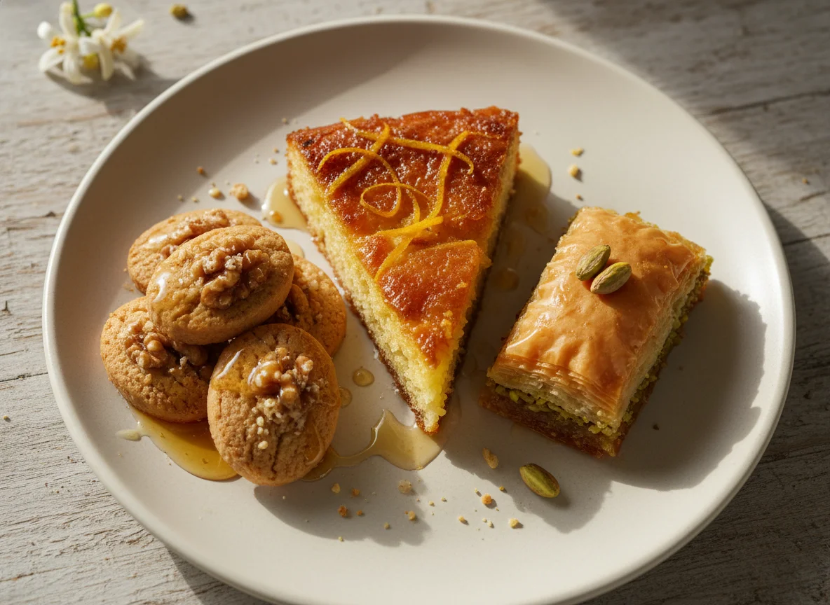 Assorted Greek Sweets photo