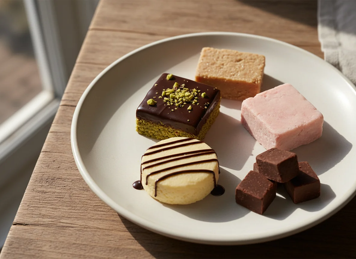 Assorted Petit Fours / Fudge photo