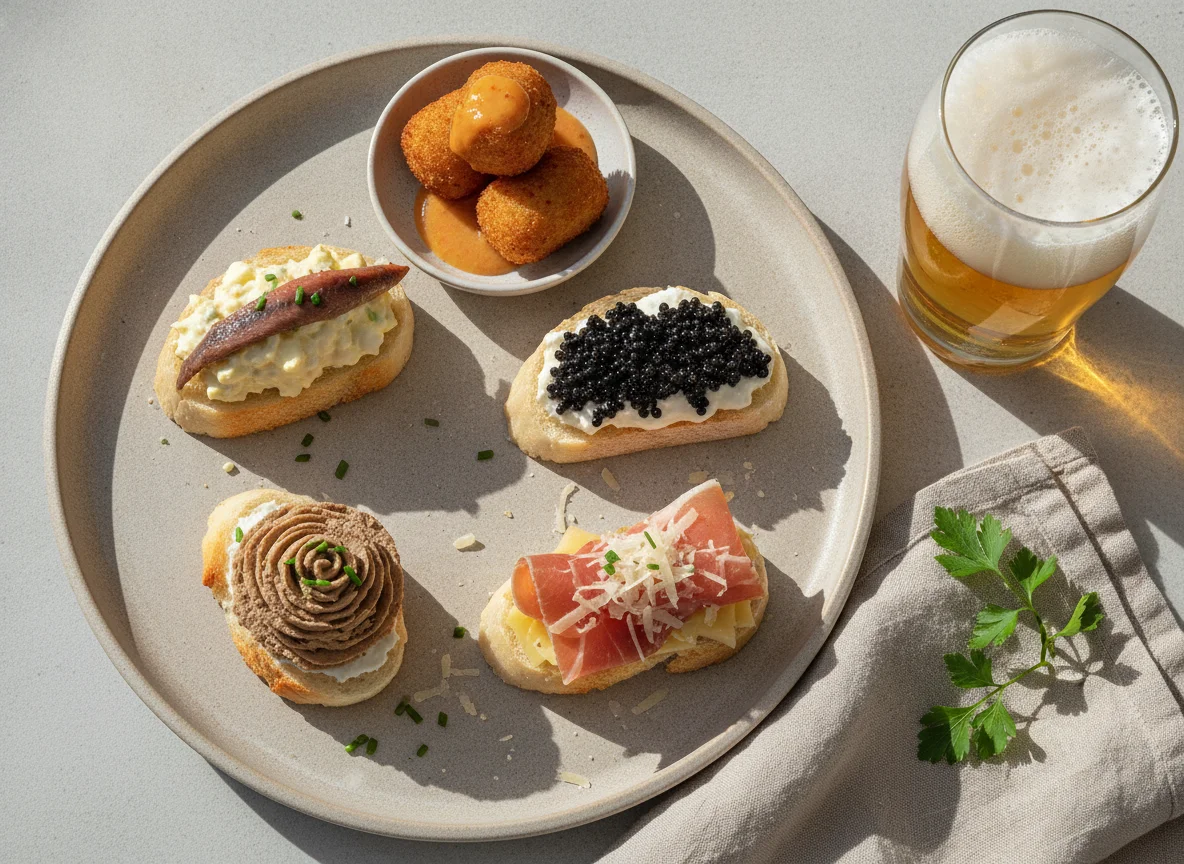 Assorted Pintxos and Tapas photo