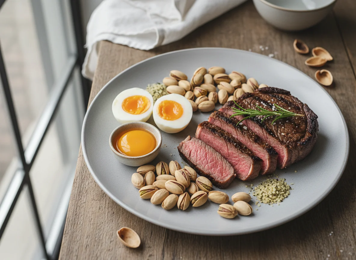 Assorted Protein and Healthy Fats photo