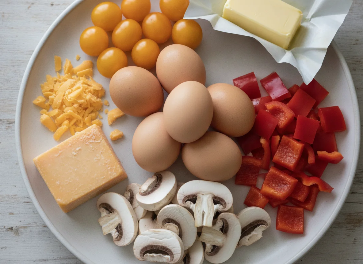Assorted Raw Ingredients photo