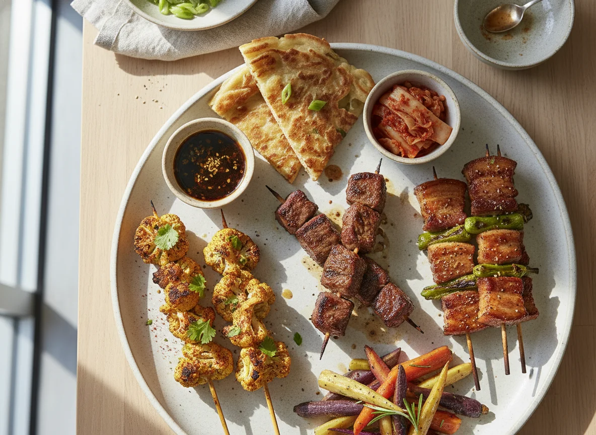 Assorted Skewers and Sides photo