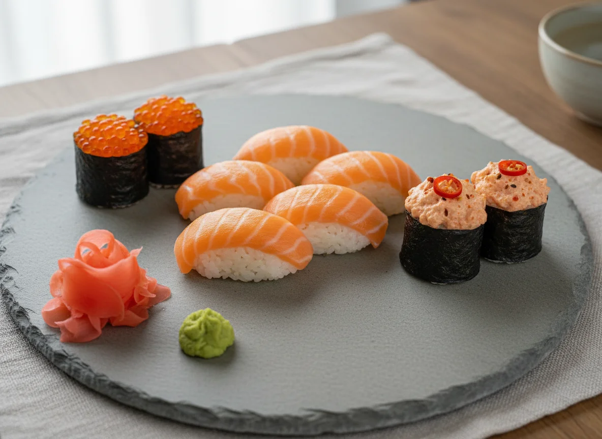 Assorted Sushi Plate photo
