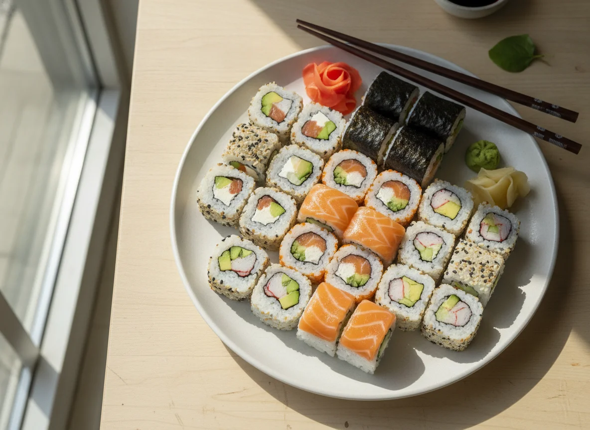Assorted Sushi Rolls (Maki) photo