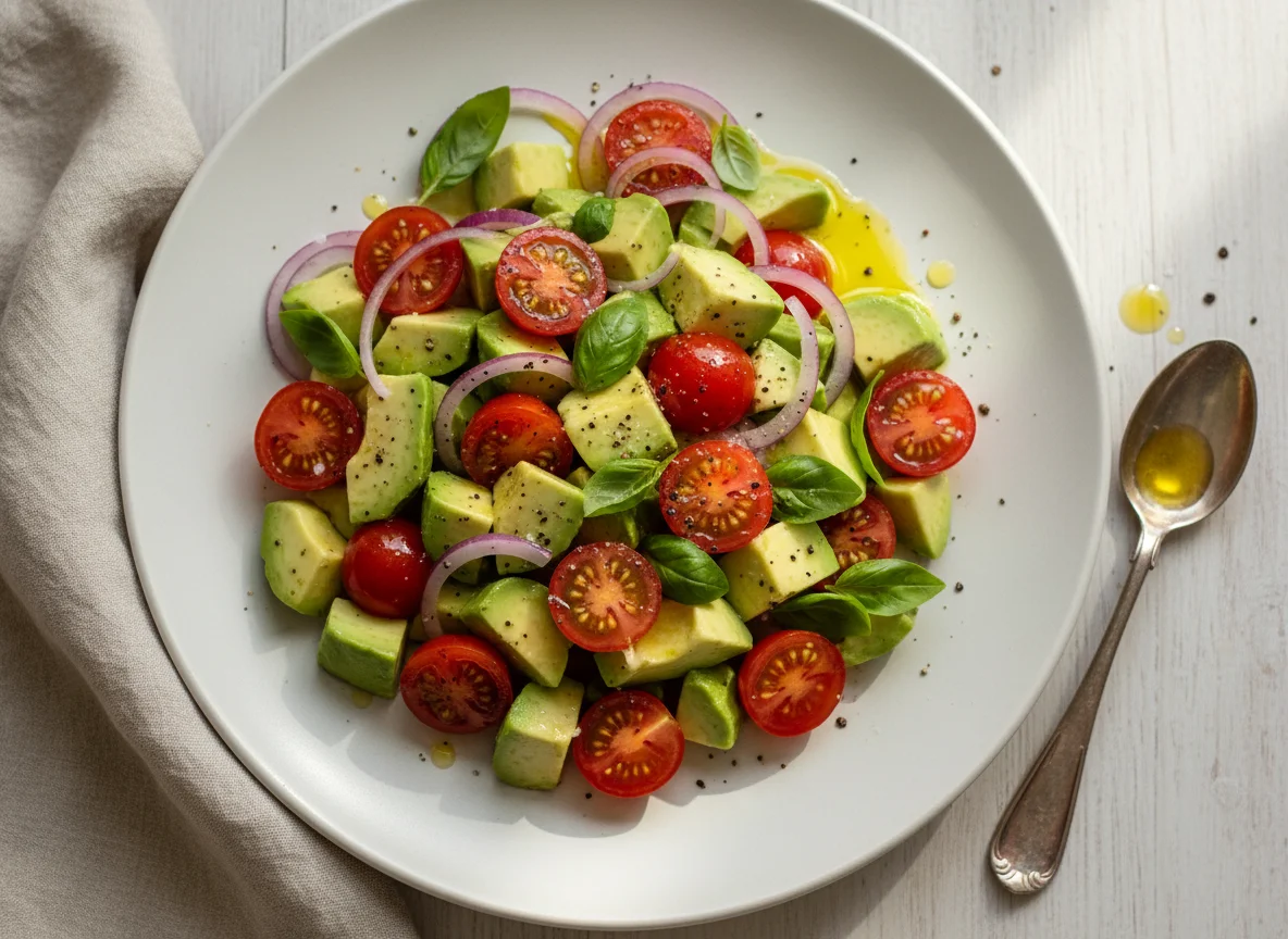 Avocado and Cherry Tomato Salad photo