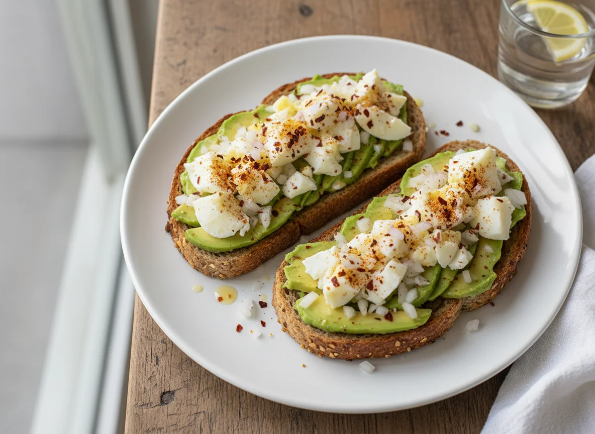 Avocado and Egg White Toast photo
