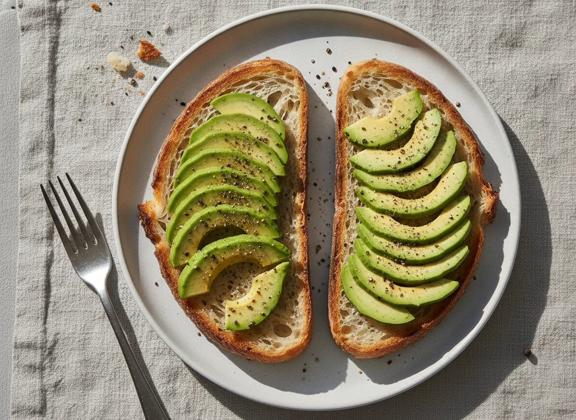 Avocado and Sourdough Bread photo