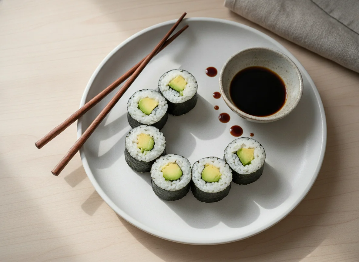 Avocado Maki Sushi photo