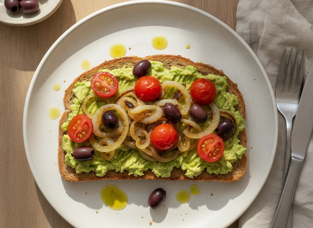 Avocado Toast with Topping photo