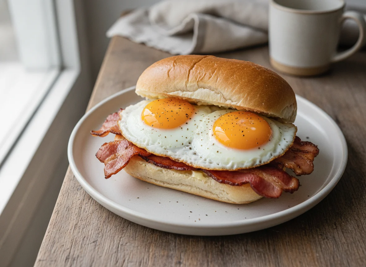 Bacon and Egg Roll photo