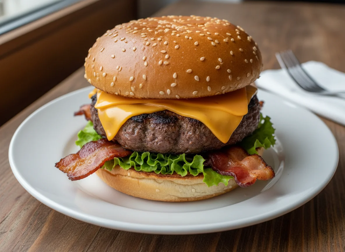 Bacon Cheeseburger photo