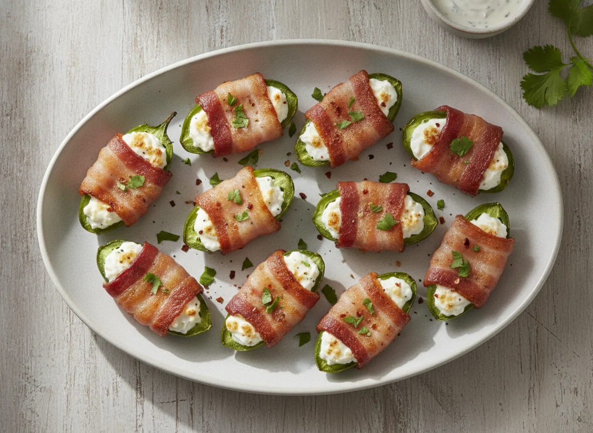 Bacon Wrapped Jalapeno Poppers photo