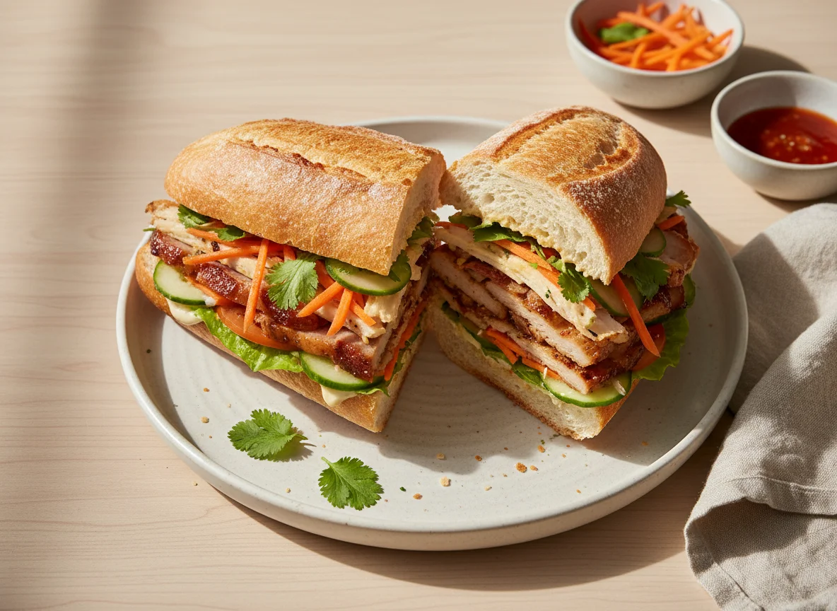 Baguette Sandwich (Banh Mi style) photo