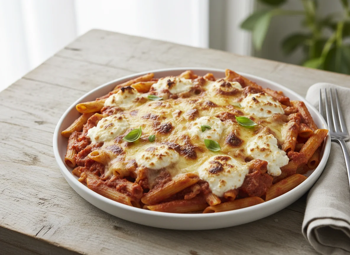 Baked Cheesy Pasta photo