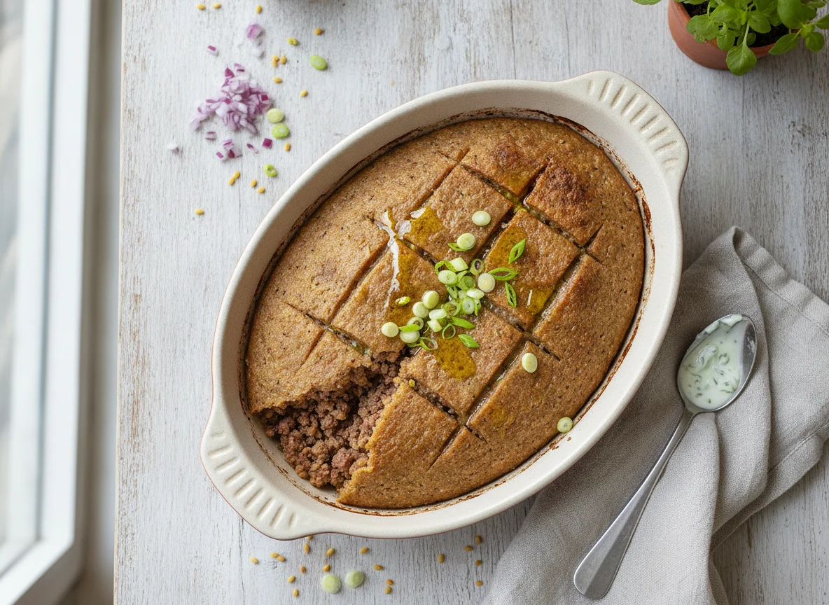 Baked kibe photo