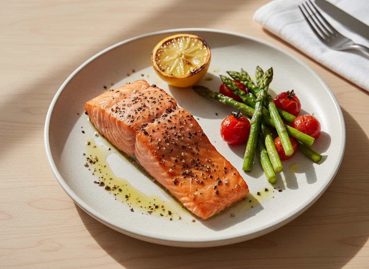 Baked Salmon Fillet photo
