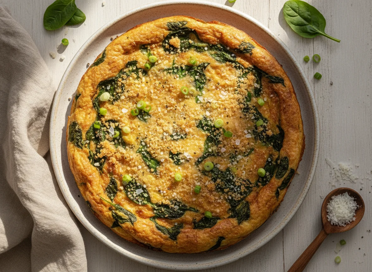 Baked Spinach Frittata photo