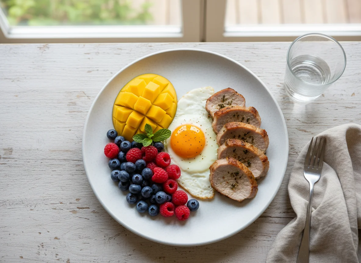 Balanced Breakfast Plate photo