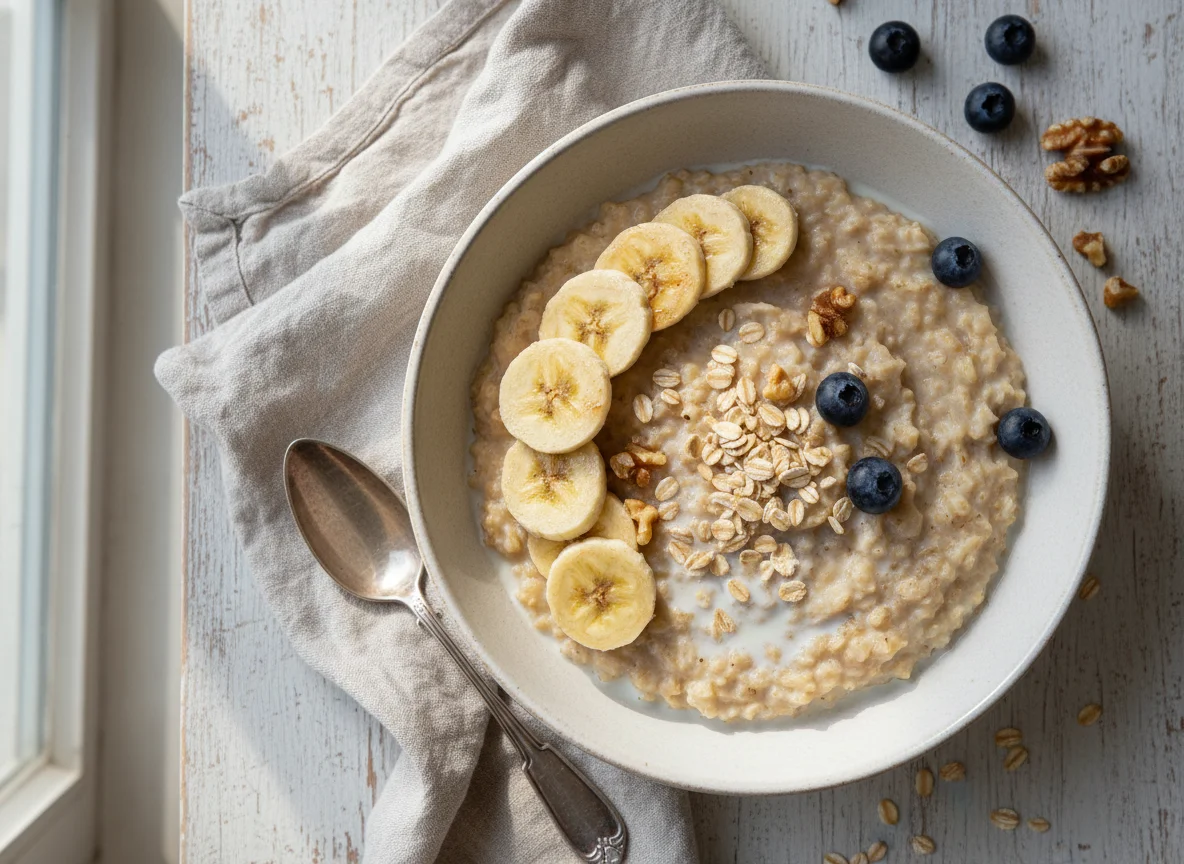 Banana and Oat Porridge photo