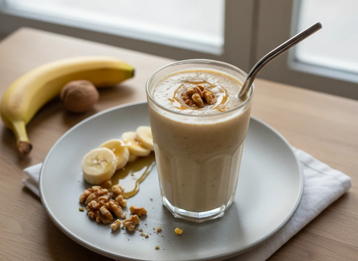 Banana and Walnut Smoothie photo