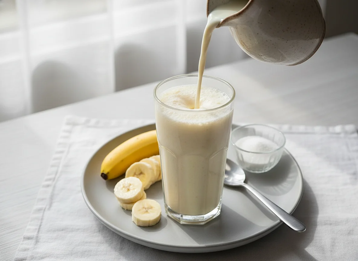 Banana shake photo