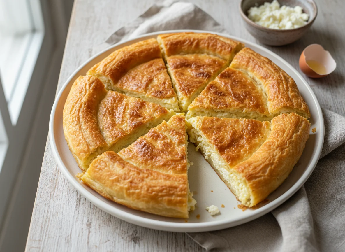 Banitsa with cheese photo