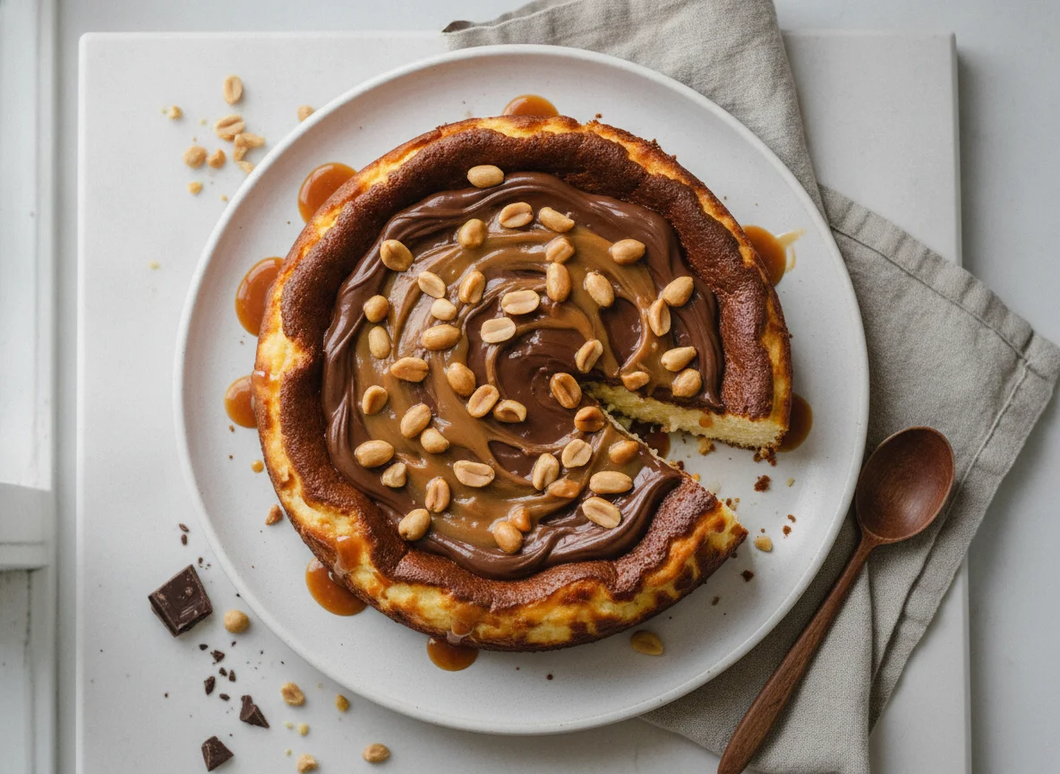 Basque Snickers Cheesecake photo
