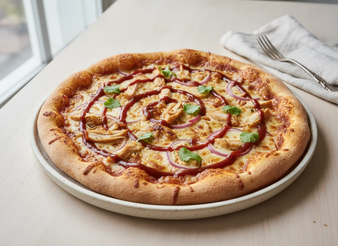 BBQ Chicken Pizza photo