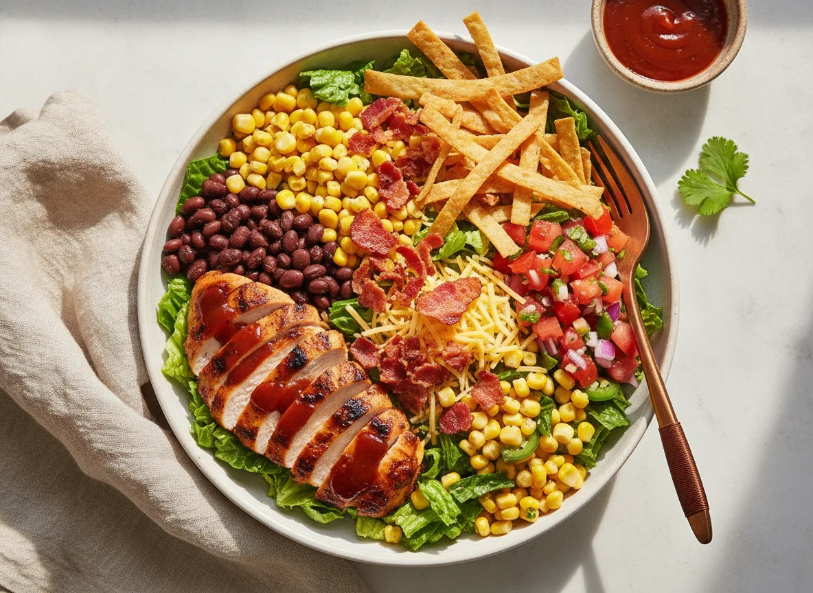 BBQ Chicken Salad Bowl photo