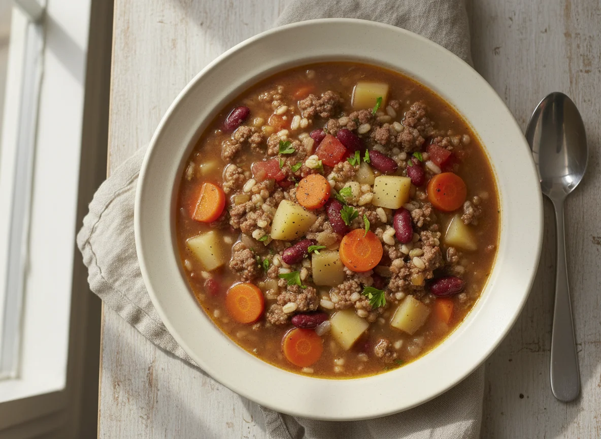 Beef and Barley Soup photo
