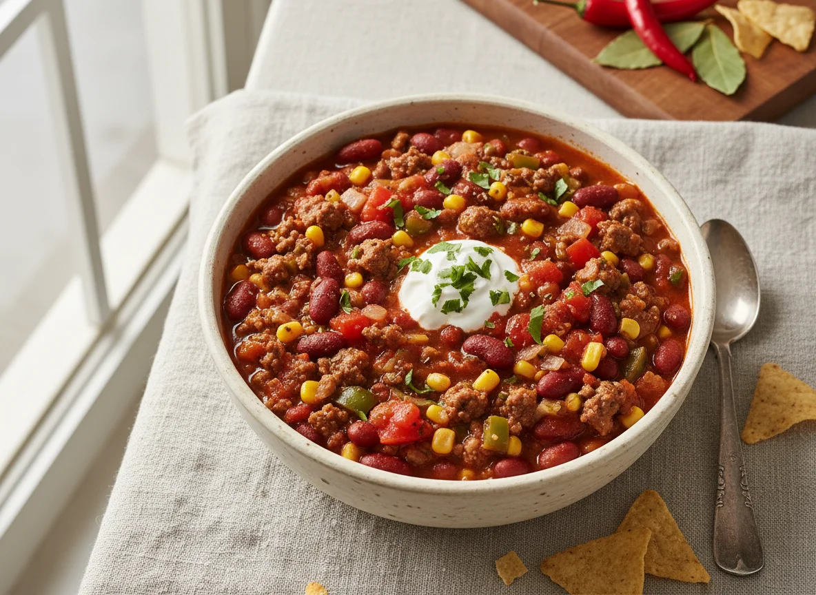 Beef and Bean Chili photo