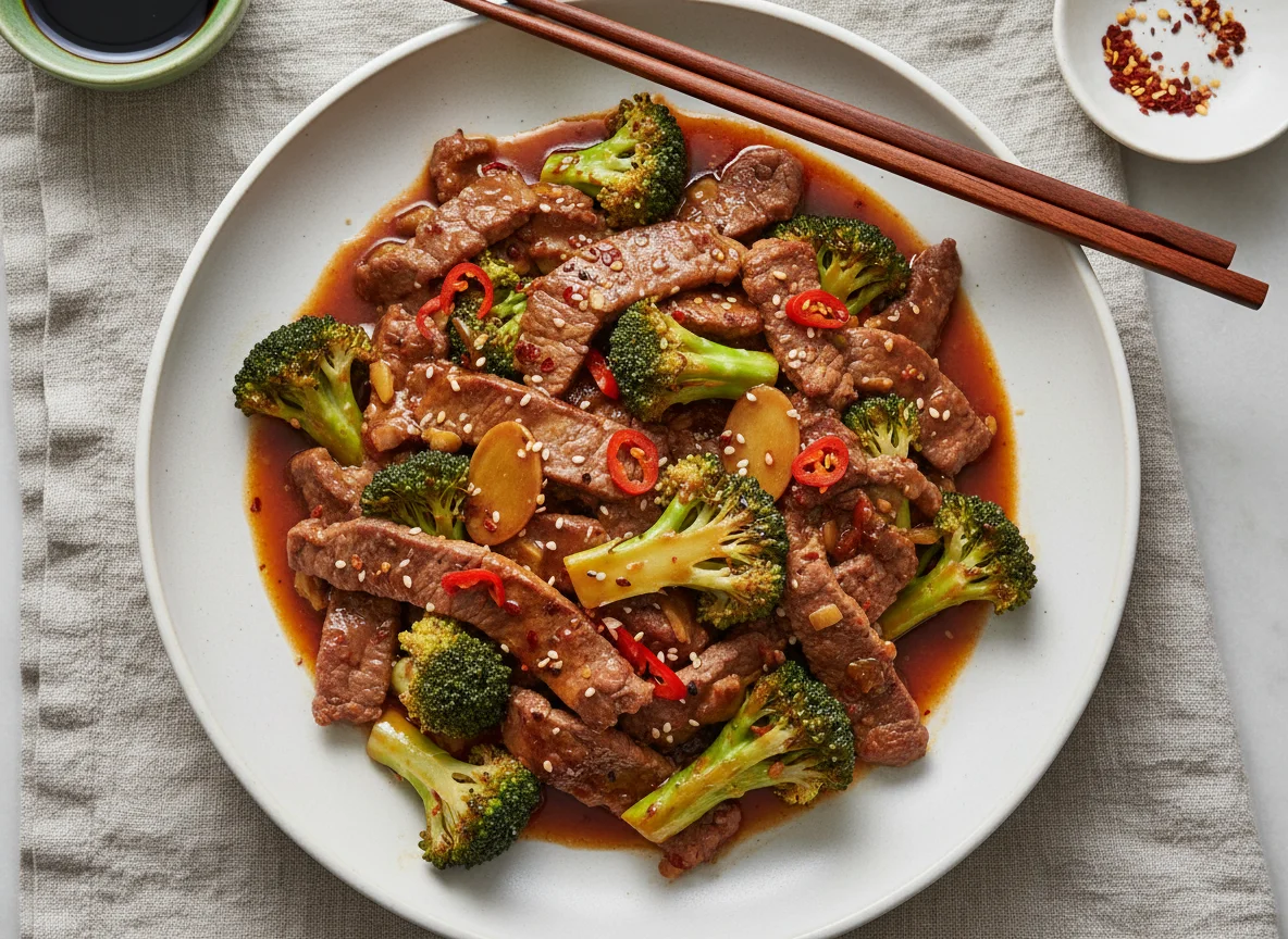 Beef and Broccoli Stir-fry photo