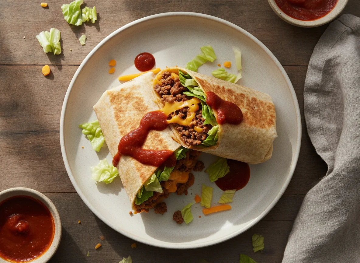 Beef and Cheese Burrito photo
