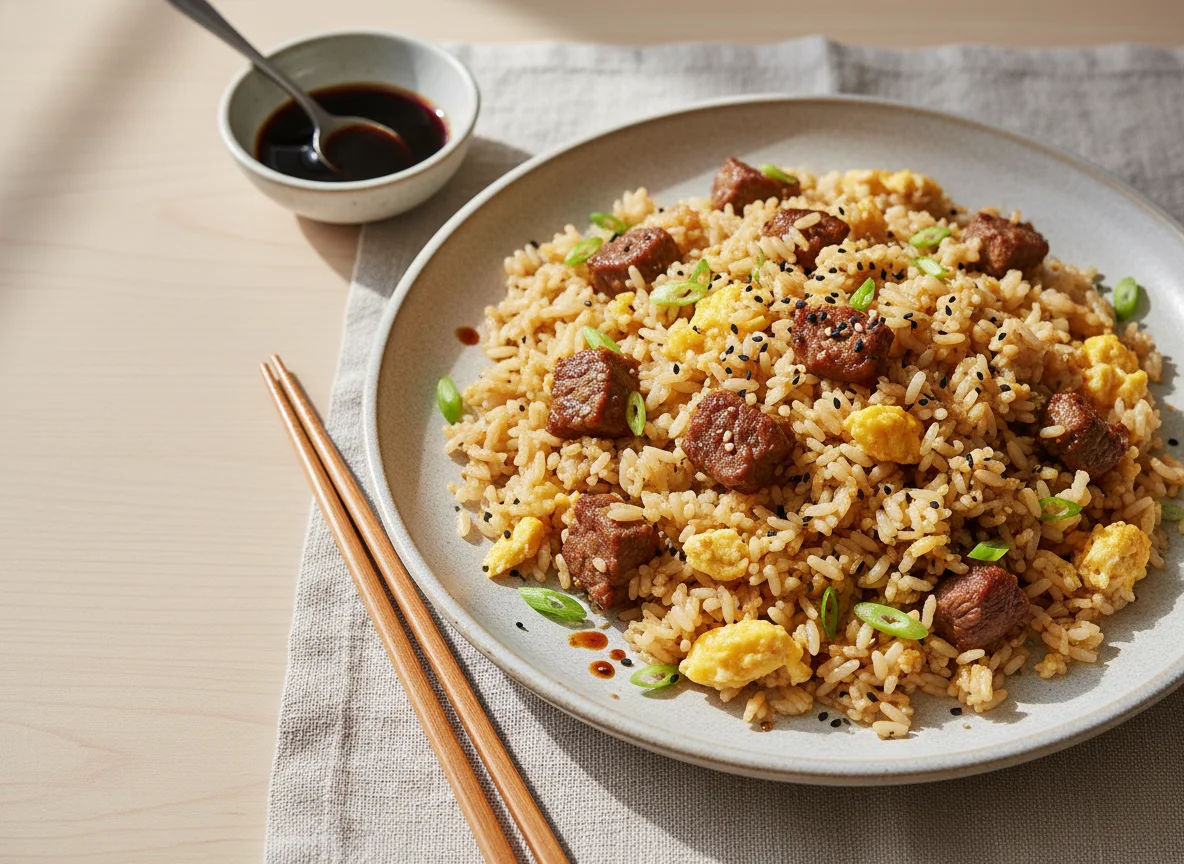 Beef and Egg Fried Rice photo