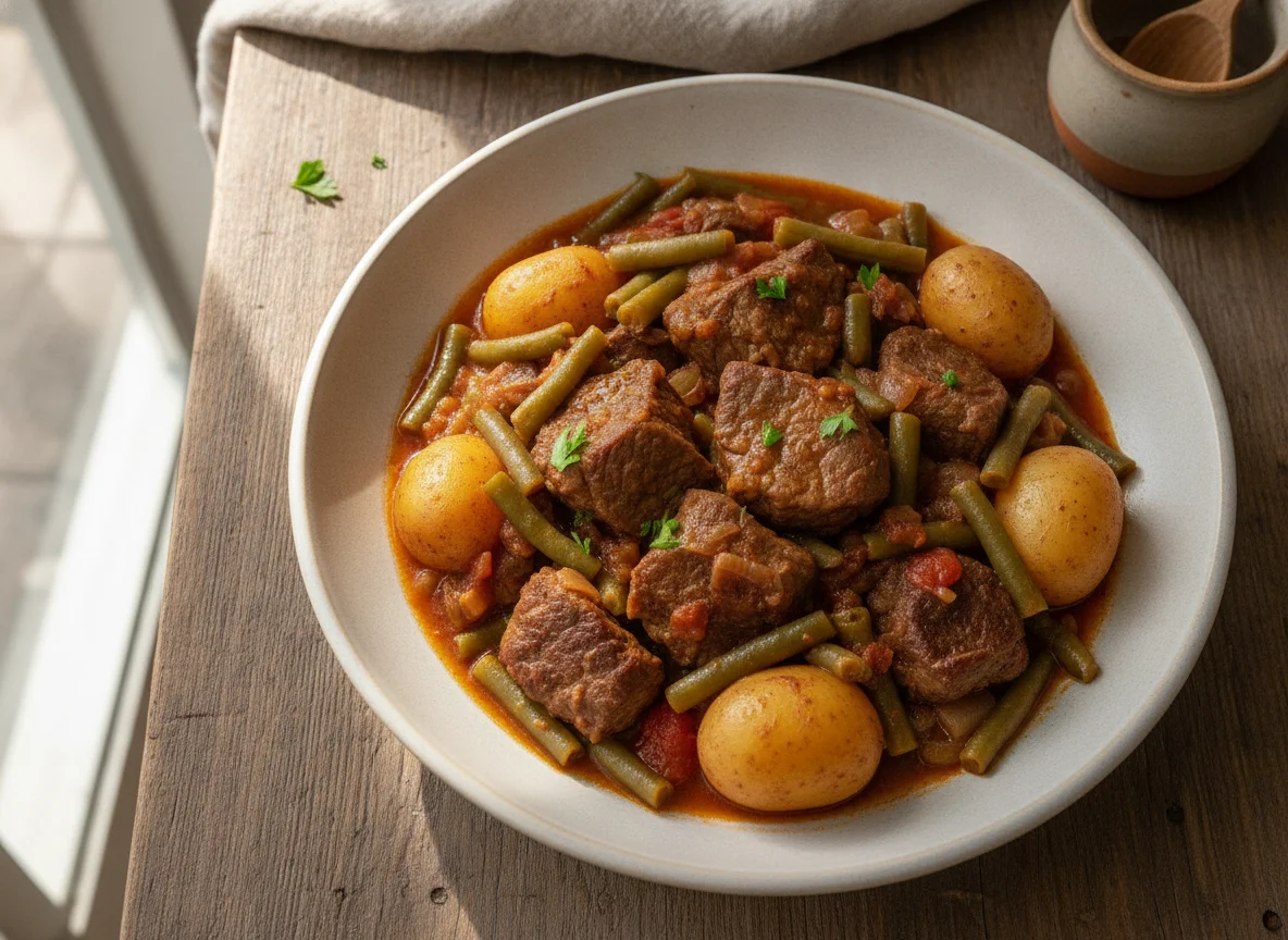 Beef and Green Bean Stew photo