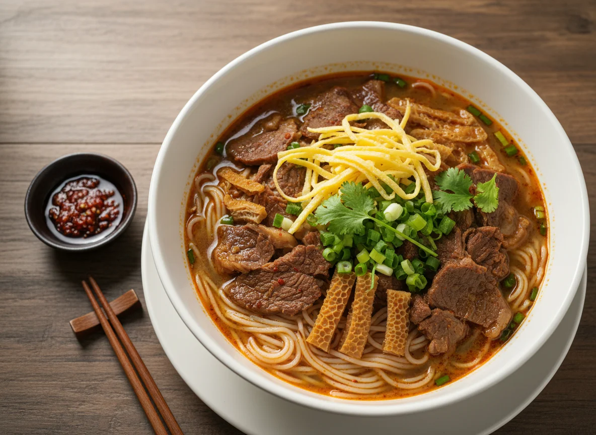 Beef and Offal Noodle Soup photo