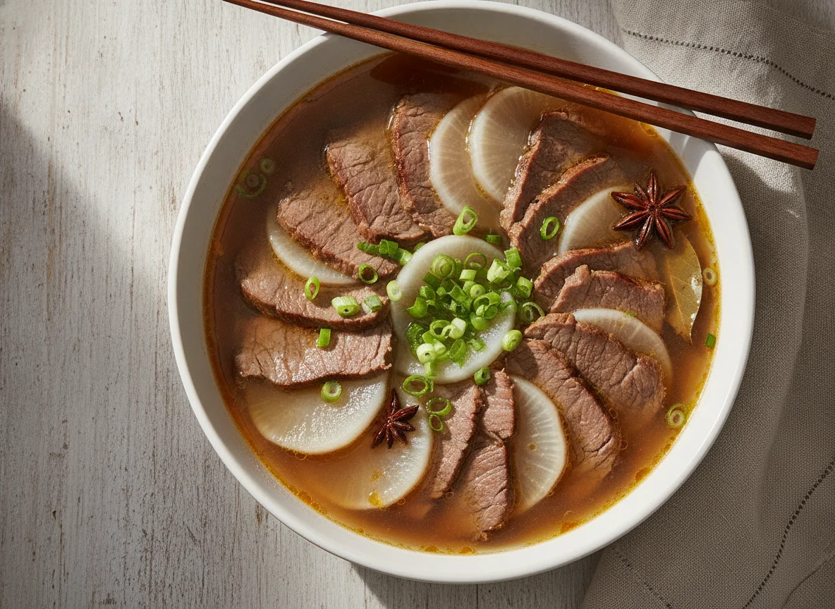 Beef and Radish Soup photo