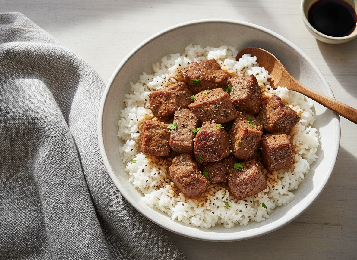 Beef and Rice Bowl photo