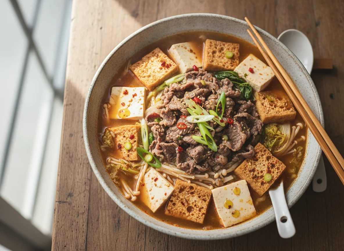 Beef and Tofu Stew photo