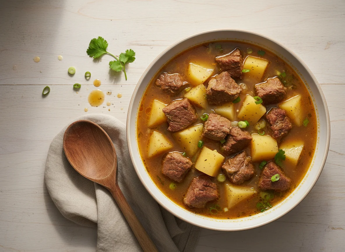Beef and Vegetable Soup photo