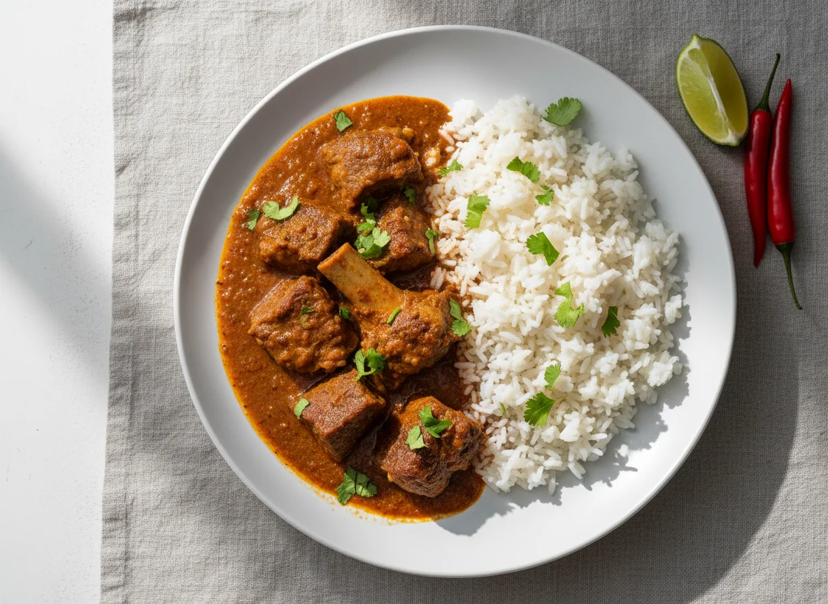 Beef Curry with Rice photo