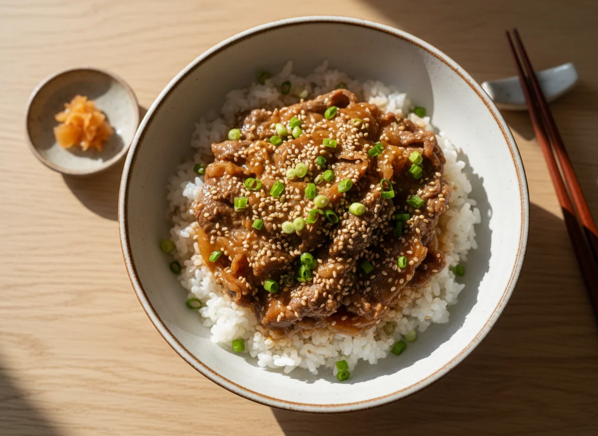Beef Donburi photo